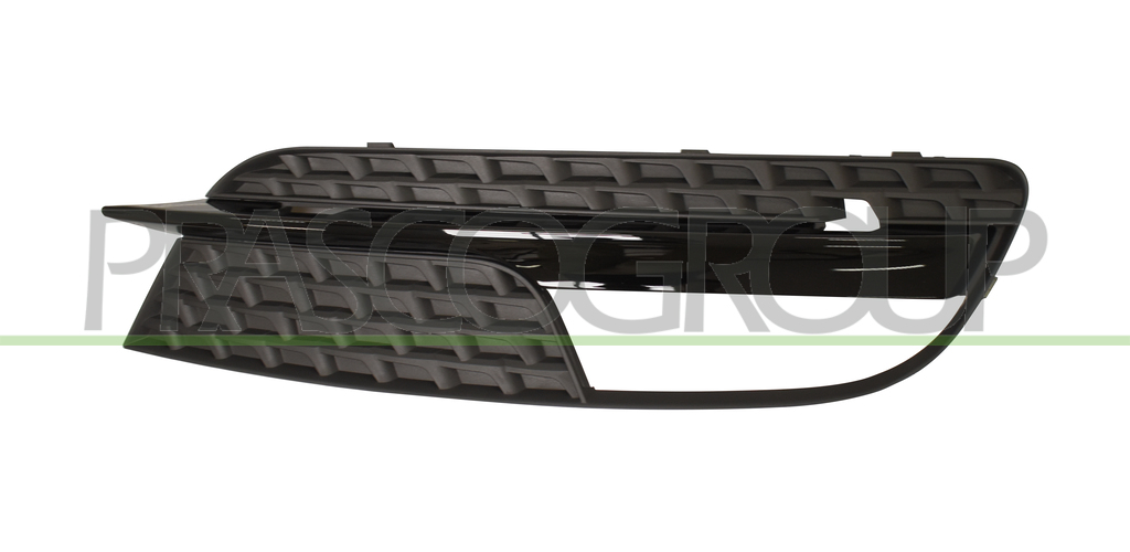 BUMPER GRILLE RIGHT-WITH BLACK-GLOSSY-MOLDING