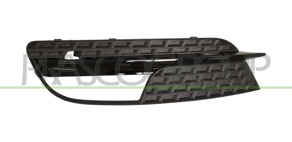 BUMPER GRILLE LEFT-WITH BLACK-GLOSSY-MOLDING