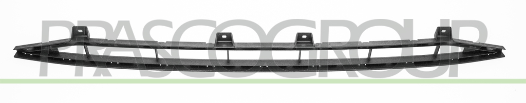 FRONT BUMPER GRILLE-CENTRE-BLACK