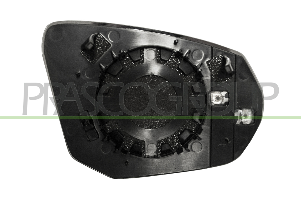 MIRROR GLASS BASE LEFT-HEATED-CONVEX
