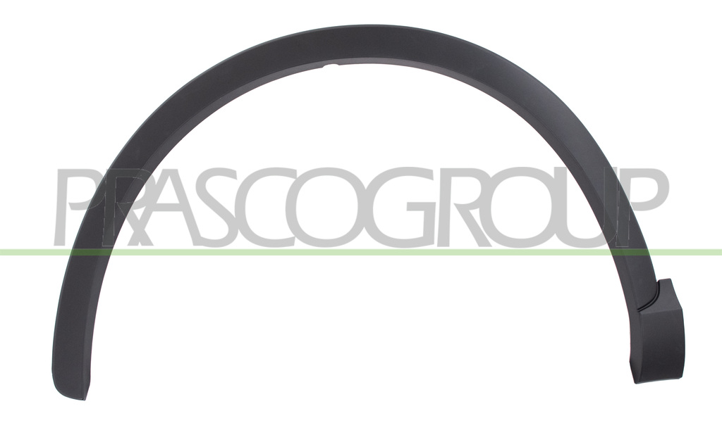 FRONT WHEEL ARCH EXTENSION LEFT-BLACK-TEXTURED FINISH-WITH CLIPS-WITH BI-ADHESIVE