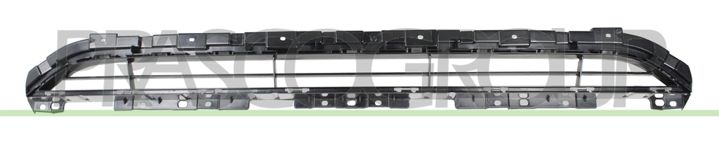 FRONT BUMPER GRILLE-CENTRE-LOWER-BLACK