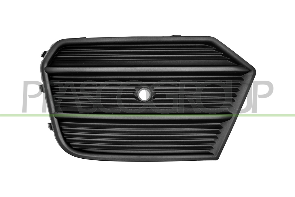 GRILLE GAUCHE NOIRE DE PARE-CHOCS-AVEC TROUS RADAR MOD. 2015>