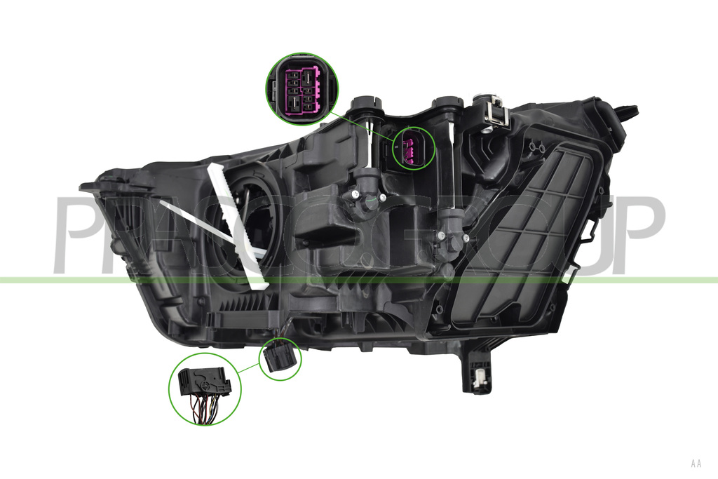 PROIETTORE DESTRO-ELETTRICO-CON MOTORE-FULL LED-VERSIONE ZKW