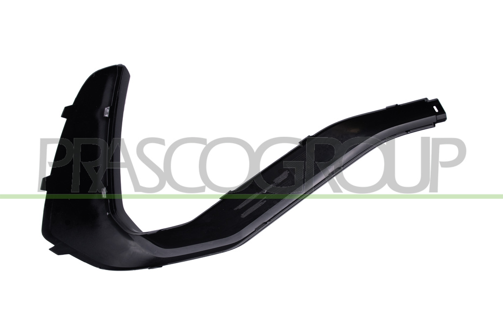 REAR BUMPER MOLDING RIGHT-BLACK-GLOSSY