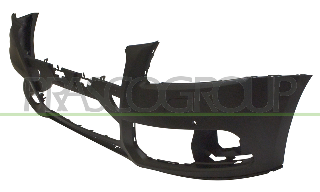 FRONT BUMPER-PRIMED-WITH HEADLAMP WASHER HOLES-WITH PDC-WITH HEADLAMP WASHER COVER