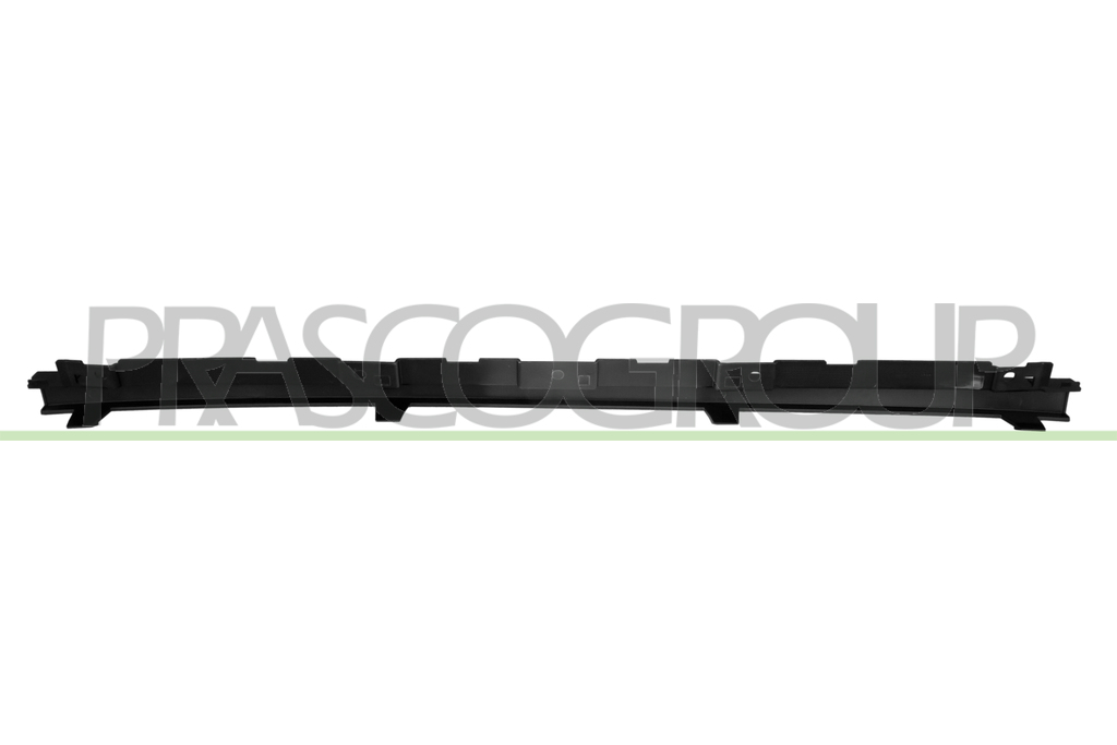 FRONT BUMPER CENTRE CONNECTING PIECE-BLACK-SMOOTH