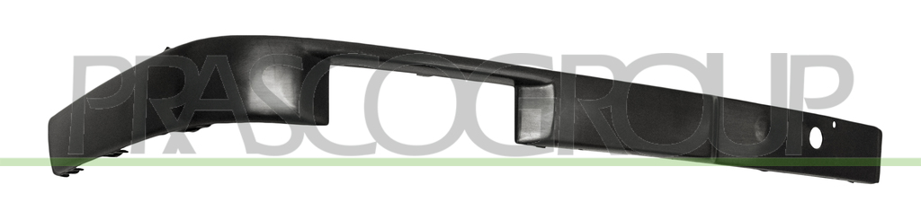 FRONT BUMPER MOLDING-RIGHT-BLACK