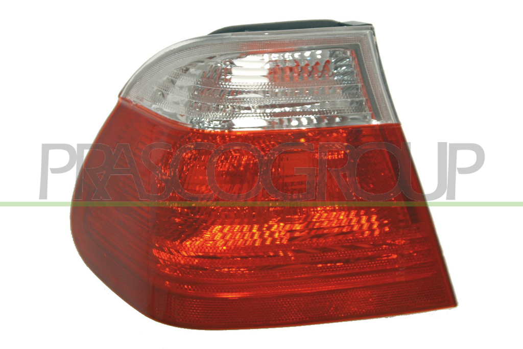 TAIL LAMP LEFT-OUTER-WITHOUT BULB HOLDER MOD. 4 DOOR RED/WHITE
