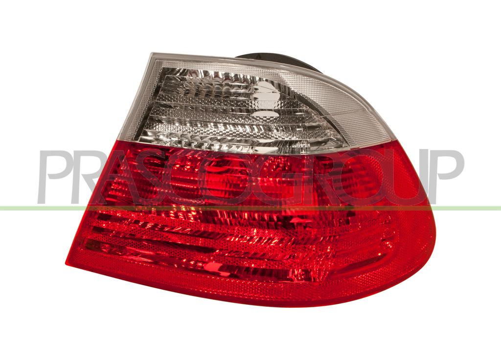 TAIL LAMP RIGHT-OUTER-WITHOUT BULB HOLDER RED/CLEAR MOD. COUPE'