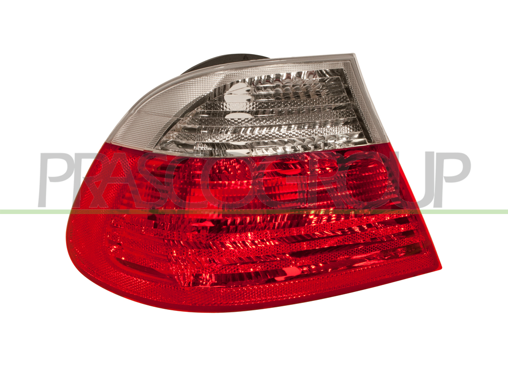 RUECKLEUCHTE LINKS-AUSSENVERSTELLBAR-OHNE FASSUNG-WEISS-ROT MOD. COUPE'