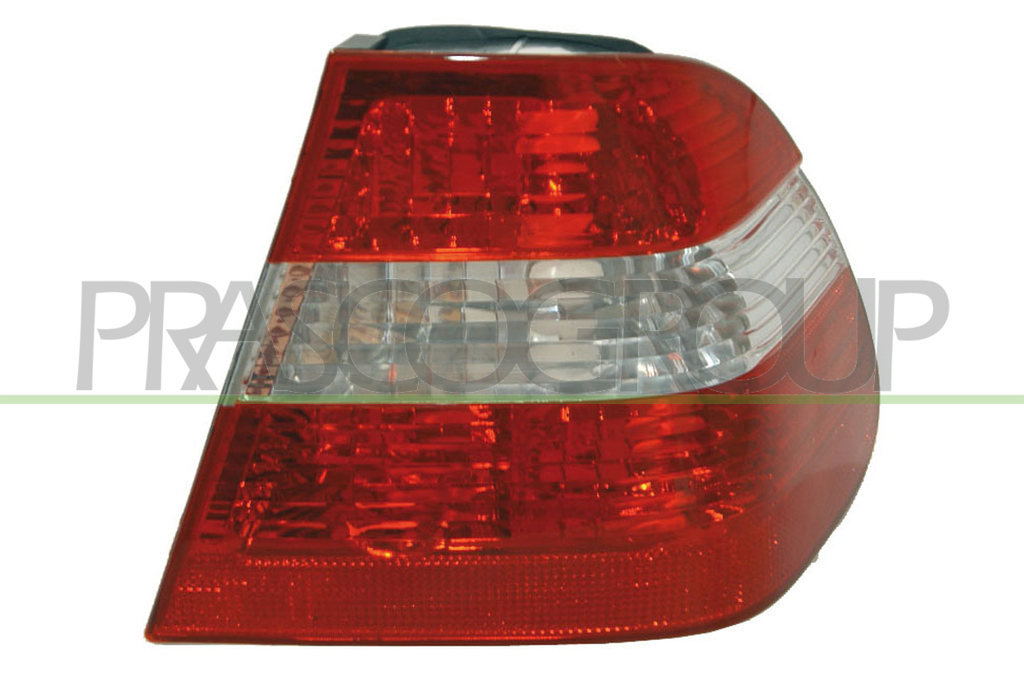 TAIL LAMP RIGHT-OUTER-WITHOUT BULB HOLDER RED/CLEAR MOD. 4 DOOR