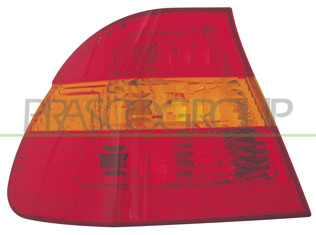 FANALE POSTERIORE DESTRO-ESTERNO-SENZA PORTALAMPADA-ARANCIO-ROSSO MOD. 4 PORTE