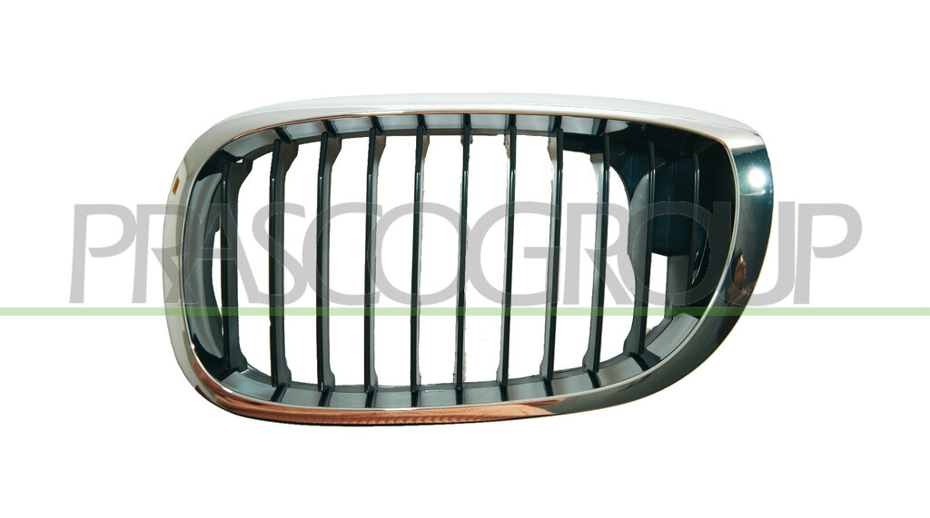 GRILLE CALANDRE GAUCHE-CHROMEE/NOIRE