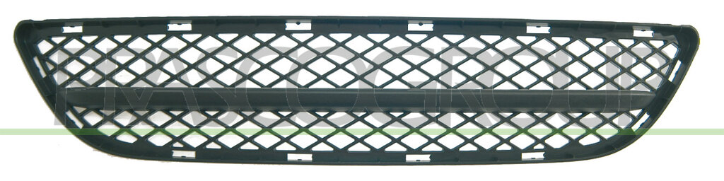 GRILLE CENTRALE DE PARE-CHOCS AVANT-NOIRE