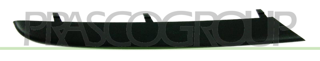 MOULURE DROITE DE PARE-CHOCS AVANT NOIRE
