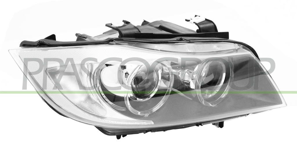 HEADLAMP RIGHT XENON D1S+H7/H10 ELECTRIC-WITH MOTOR