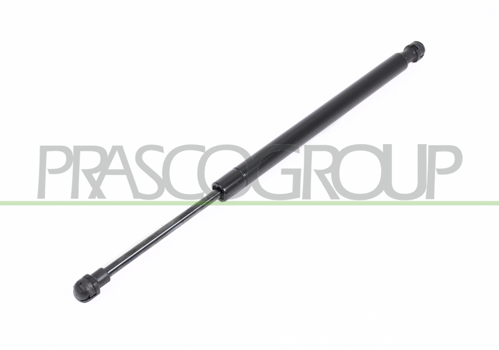 AMORTIGUADOR DE MALETERO DERECHO/IZQUIERDO PORTON TRASERO - 320 N - L 370 mm - C 110 mm - Ø 18 mm - Ø 8 mm