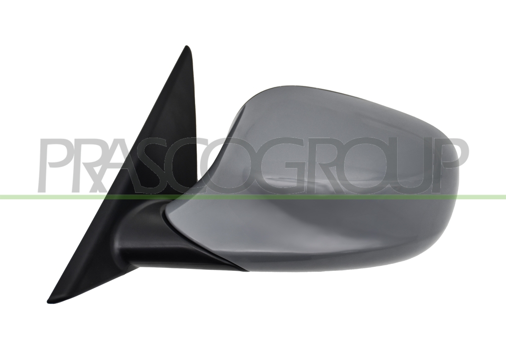 DOOR MIRROR LEFT-ELECTRIC-HEATED-PRIMED-ASPHERICAL-CHROME