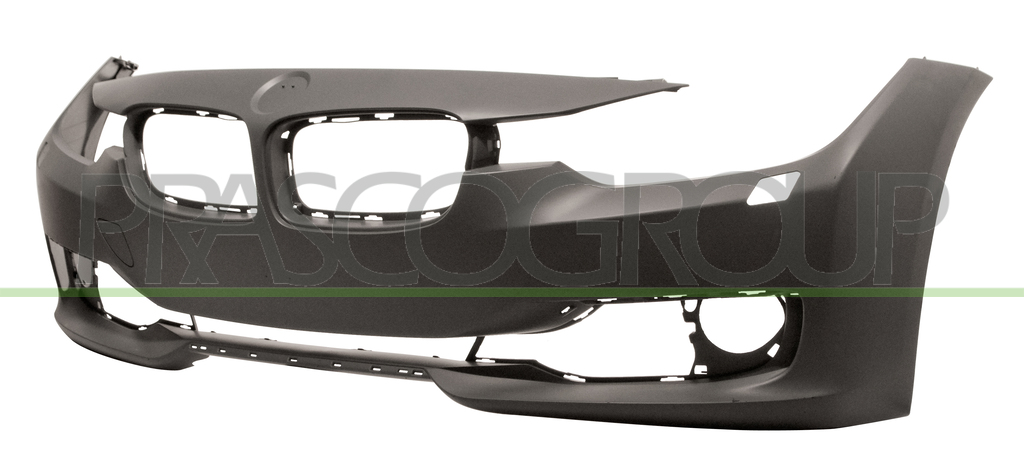 FRONT BUMPER-PRIMED-WITH HEADLAMP WASHER HOLES MOD. MODERN LUXURY SPORT