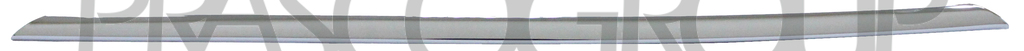 MOLDURA CENTRAL PARACHOQUES DELANTERO-CROMADA MOD. LUXURY LINE