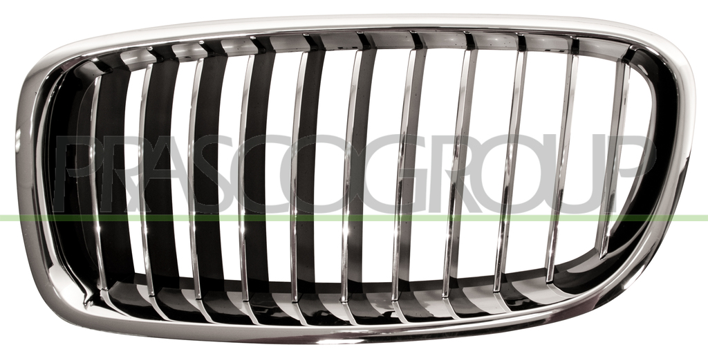 GRILLE CALANDRE GAUCHE CHROMEE-CHROMEE/NOIRE-MOD. LUXURY LINE