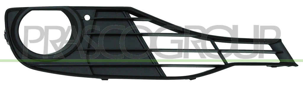 BUMPER GRILLE RIGHT-BLACK-WITH FOG LAMP HOLES MOD. BASIS-ACTIVE HYBRID