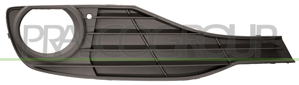 GRILLE DROITE NOIRE DE PARE-CHOCS-AVEC SIEGES ANTIBROUILLARD-OUVERTE - MOD. BASIS