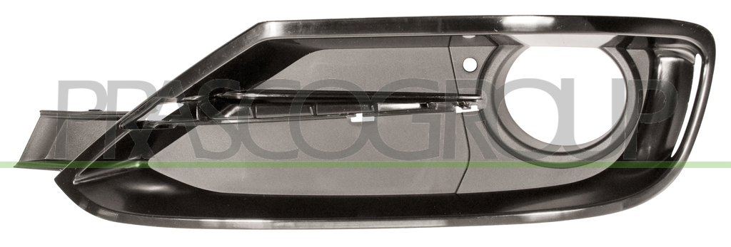 GRILLE GAUCHE NOIRE DE PARE-CHOCS MOD. SPORT LINE