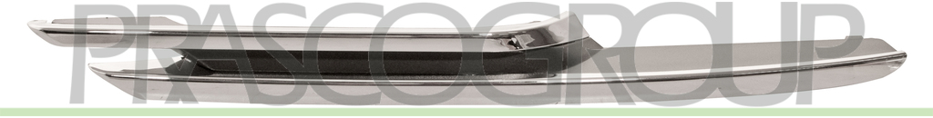 BANDEAU DROIT DE PARE-CHOCS AVANT CHROMEE  - MOD. LUXURY LINE