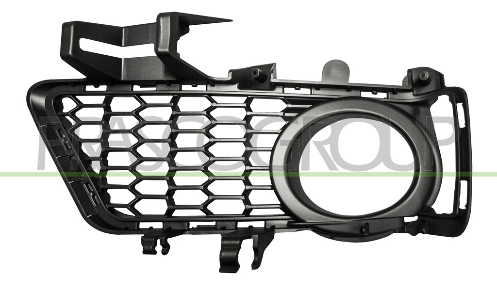 GITTER RECHTS STOSSTANGE VORNE-SCHWARZ-MIT LOECHERN FUER NSW MOD. M-TECH 02/15 >