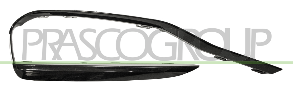 FRONT BUMPER MOLDING LEFT-BLACK-TEXTURED FINISH MOD. SPORT LINE