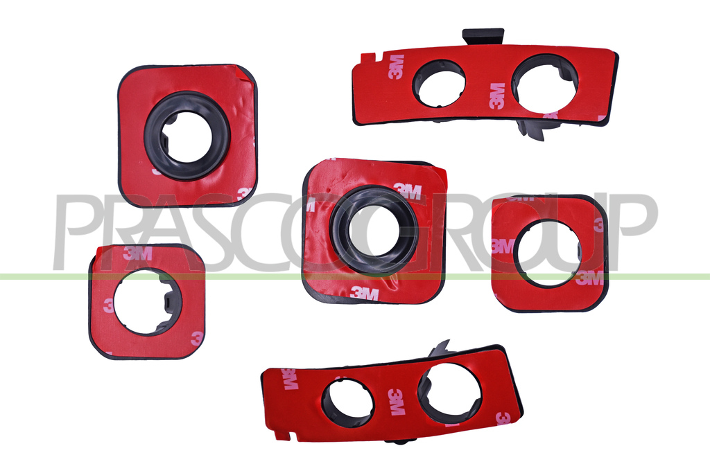 SET OF FRONT BUMPER SENSOR HOLDERS-(6PIECES)
