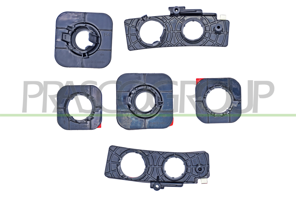 SET OF FRONT BUMPER SENSOR HOLDERS-(6PIECES)