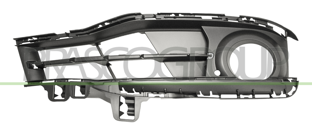 BUMPER GRILLE RIGHT-BLACK-WITH FOG LAMP HOLES-OPEN MOD. SPORTLINE