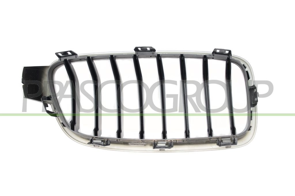 GRILLE CALANDRE GAUCHE CHROMEE/NOIRE MOD. M TECH