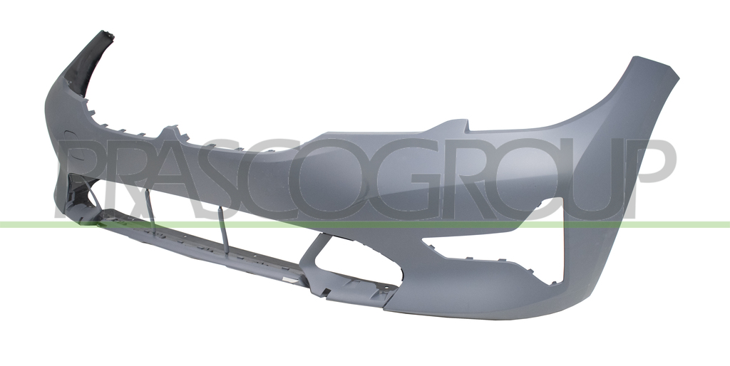 FRONT BUMPER-PRIMED-WITH TOW HOOK COVER-WITH CUTTING MARKS FOR PDC AND PARK ASSIST MOD. LUXURY LINE