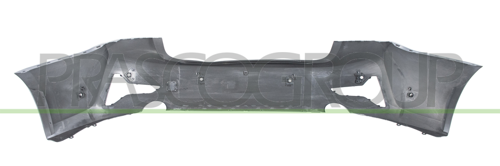 REAR BUMPER-PRIMED-WITH TOW HOOK COVER-WITH PDC AND PARK ASSIST HOLE+SENSOR HOLDERS MOD. 4 DOOR-SPORTLINE