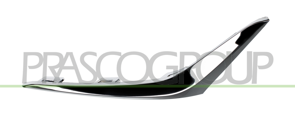 FRONT BUMPER MOLDING-RIGHT-LOWER-CHROME MOD. LUXURY LINE