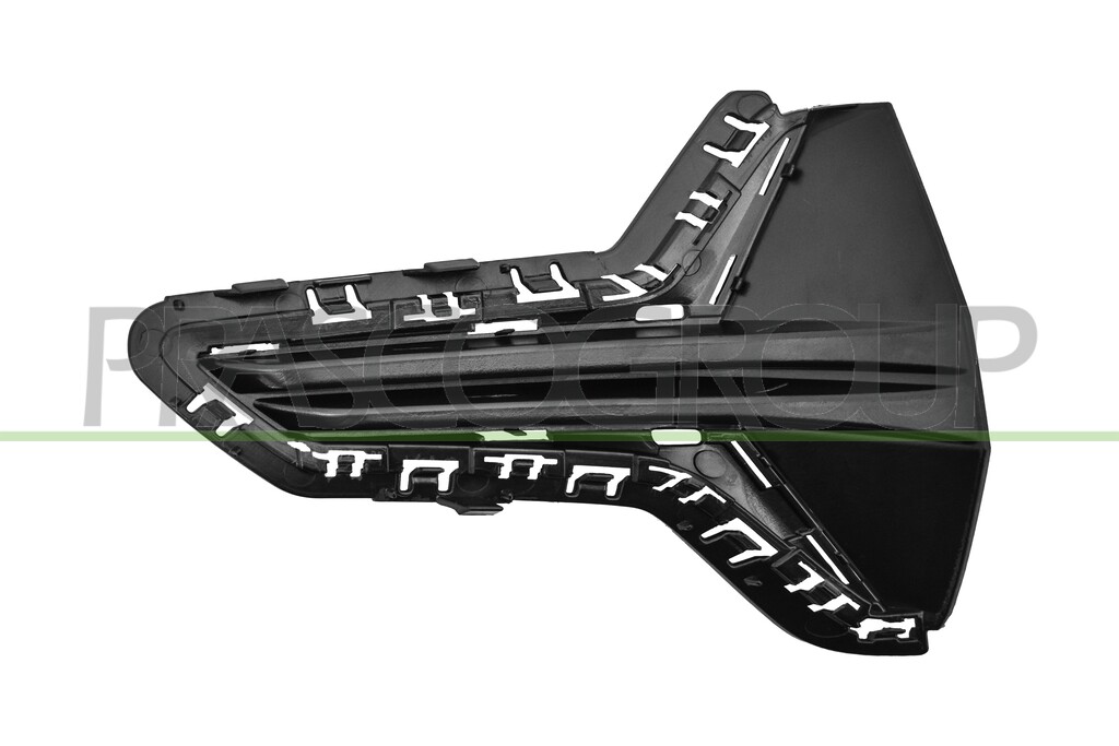 REJILLA DERECHA PARACHOQUES DELANTERO-NEGRA MOD. LUXURY LINE