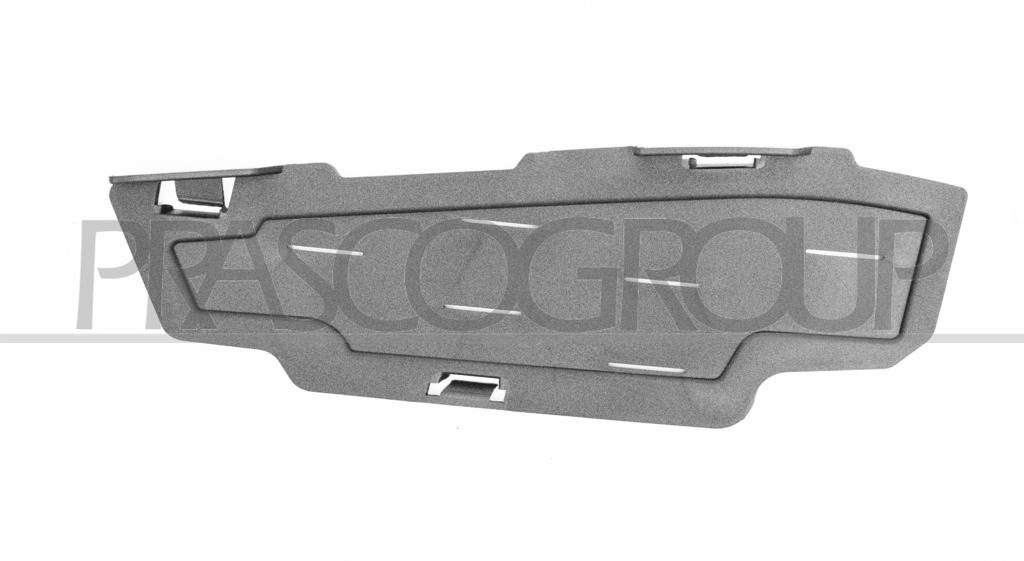 GRILLE INTERNE DROITE DE PARE-CHOCS AVANT NOIRE STRUCTURE' POUR VOITURES AVEC ANTIBROUILLARDS