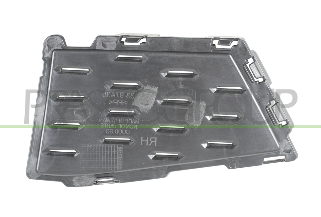 GITTER LINKS STOSSTANGE VORNE-INNEN-SCHWARZ MOD. M340
