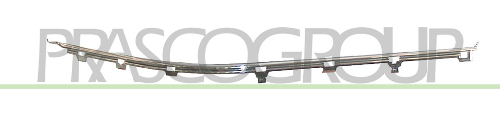 FRONT BUMPER MOLDING PROFILE LEFT-CHROME