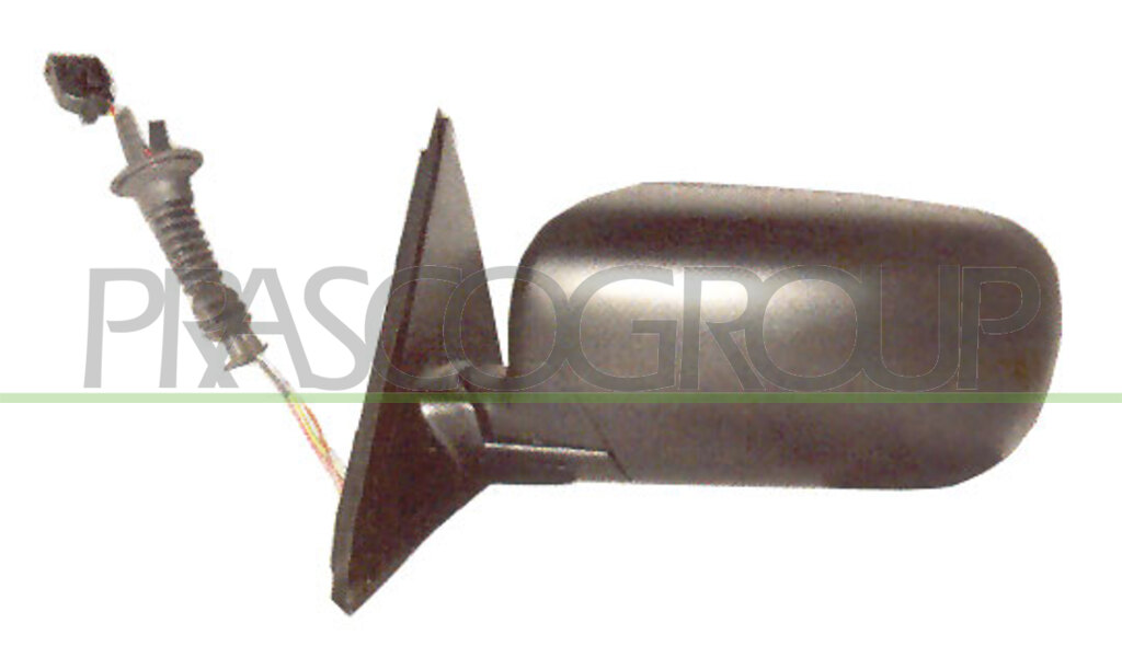 DOOR MIRROR LEFT-ELECTRIC-BLACK-HEATED-FOLDABLE-WITH MEMORY-ASPHERICAL-BLUE-15 PINS