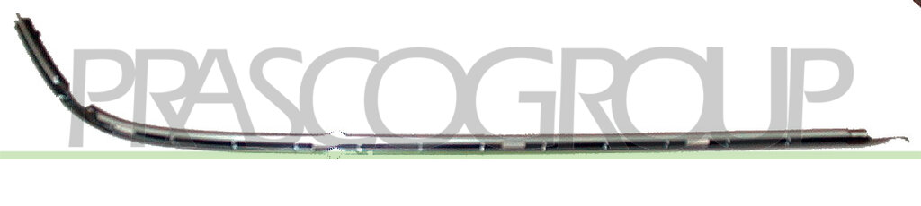 REAR BUMPER-CHROME PROFILE RIGHT MOD. 09/01 >