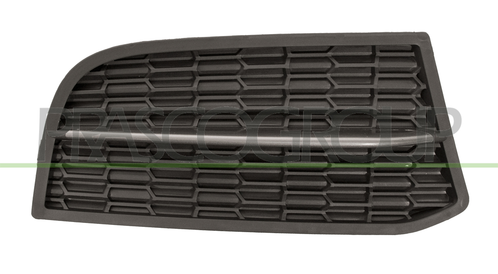 BUMPER GRILLE RIGHT-BLACK