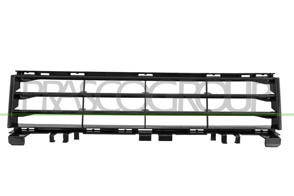 GRIGLIA PARAURTI ANTERIORE-CENTRALE-NERA MOD. SPORT-LUXURY LINE