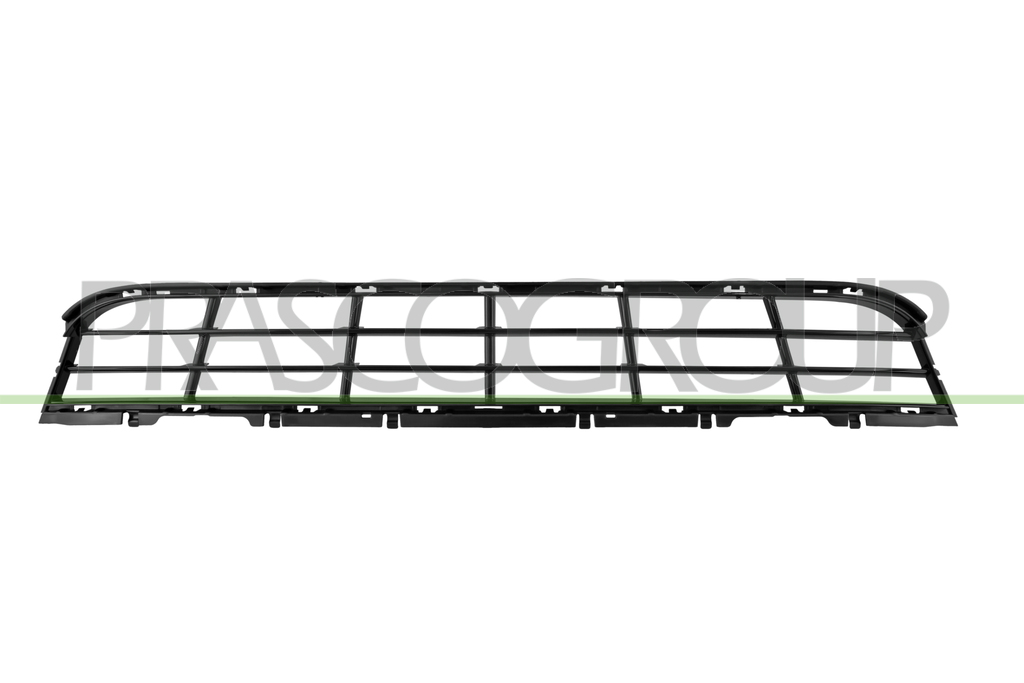 FRONT BUMPER GRILLE-CENTRE-BLACK-GLOSSY