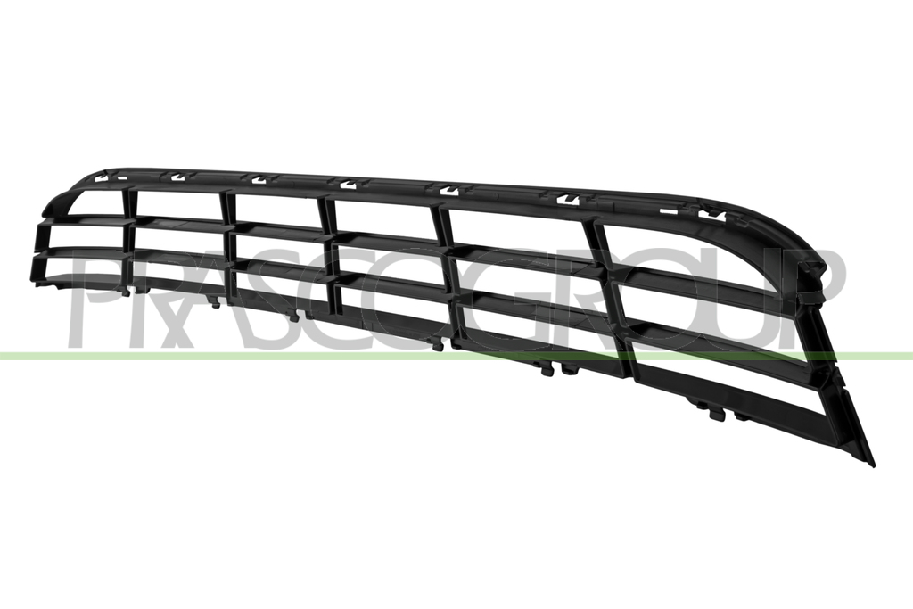 FRONT BUMPER GRILLE-CENTRE-BLACK-GLOSSY