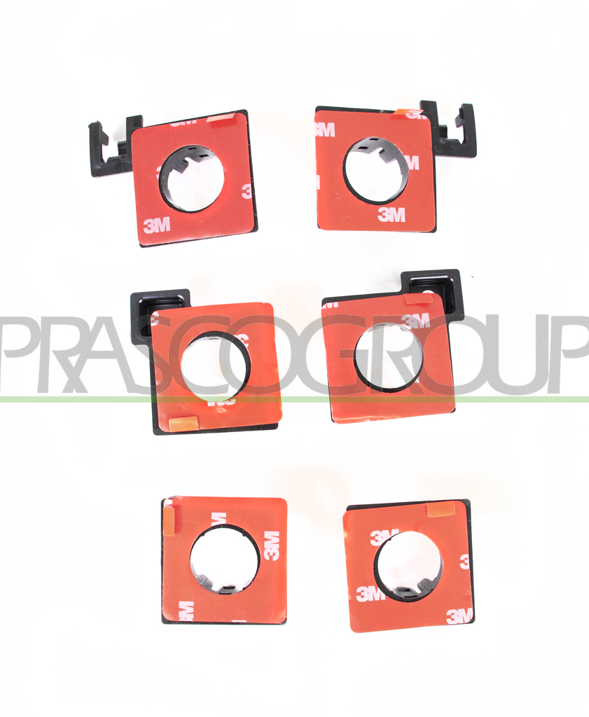 JEU DE SUPPORT CAPTEUR-PARE-CHOCS ARRIERE (6PCS)
